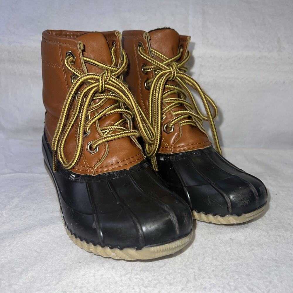 Canyon Creek Kids Sz 13 Duck Boots Mud Stompers River Runners Keep Feet Dry